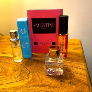 Lot of 5 mini bottles perfumes
